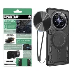 کاور اسپارتان مدل Magnet Ring Strap مناسب برای گوشی موبایل ریلمی 12Pro / 12 Pro Plus به همراه بند آویز