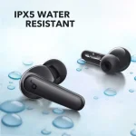 هدفون بلوتوثی انکر مدل SoundCore R50i A3949 با نویز کنسلینگ میکروفون، درگاه شارژ USB Type-C، دارای فناوری AI-Enhanced Calls برای کاهش نویز و بهبود مکالمات، مقاوم در برابر رطوبت و عرق - Image 2