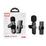 میکروفون بی سیم یقه ای Earldom Lightning مدل MC7L - مشکی