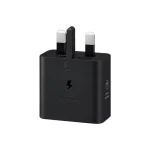شارژر دیواری سامسونگ مدل T2510 با توان خروجی 25 وات و درگاه USB Type-C، اتصال سه پین و بدنه پلاستیکی سبک - Image 2