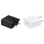 شارژر دیواری سامسونگ مدل T2510 با توان خروجی 25 وات و درگاه USB Type-C، اتصال سه پین و بدنه پلاستیکی سبک - Image 4