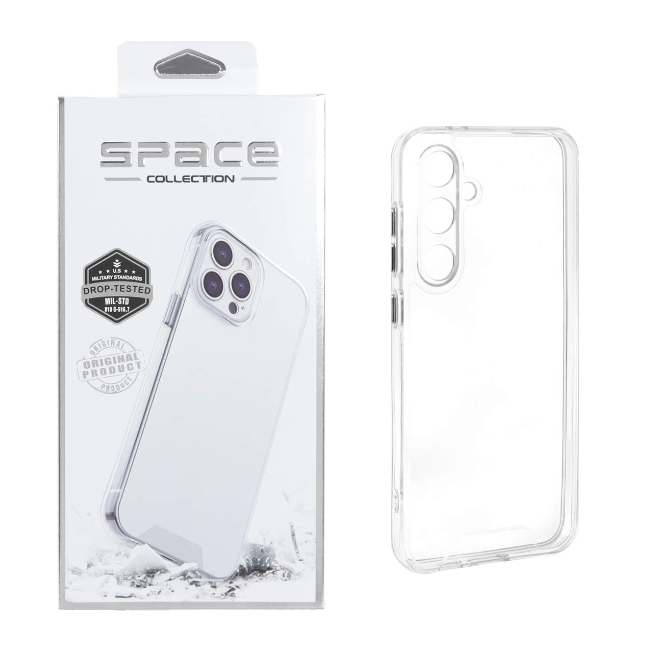 1235626 قاب اورجینال Space مدل Samsung Galaxy S24 fe (پک دار) - Image 1