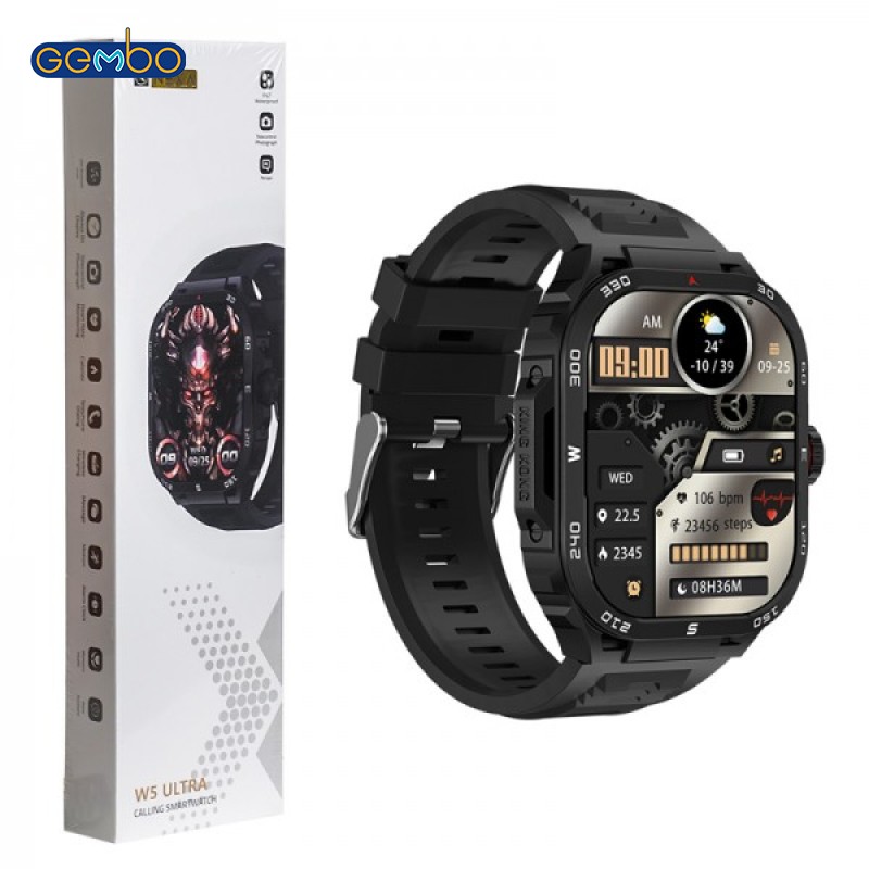 NEXA-Smart-Watch-Model-W5-ULTRA.jpg ساعت هوشمند Nexa - Image 1
